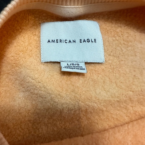 American Eagle Tie Dyed Cropped Sweatshirt - Picture 2 of 2